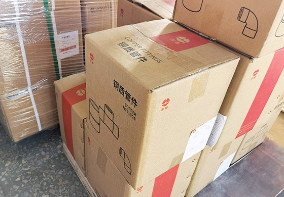 塑料袋和紙箱包裝